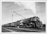 Vintage Union Pacific Railroad UP 3803 Steam Locomotive T2-291