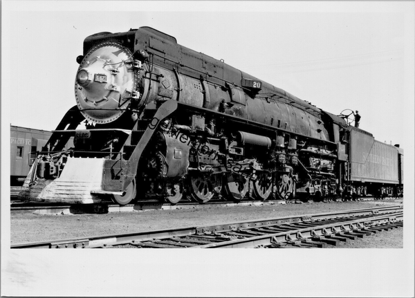 Vintage Southern Pacific Railway 2509 Steam Locomotive T2-351