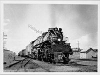 Vintage Union Pacific Railroad 4010 Steam Locomotive 5" x 7" Real Photo T2-441