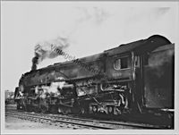 Vintage Pennsylvania Railroad 6196 Steam Locomotive 5" x 7" Real Photo T2-519