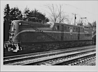 Vintage Pennsylvania Railroad 4835 Electric Locomotive Real Photo T2-502