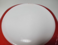 Vintage PYREX - Red Square Casserole Dish & Lid 2.5 Quart U28