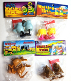 Vintage 4 Ramp Walker Twin Header Toy  Old Vending Stock New Old Stock Set#2