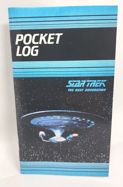 Star Trek Vintage 1991 Pocket Log Next Generation U176