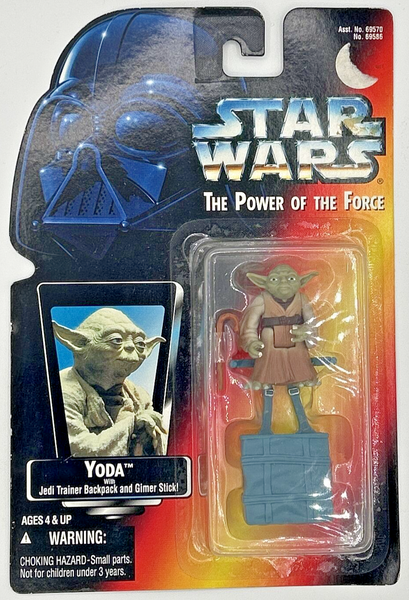 1995 Kenner Star Wars Power of the Force Yoda Action Figure NEW SKU U150