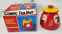 Vintage Trade Mark Modern Toys Comic Tea Pot In Box #4052 Not Tested U154