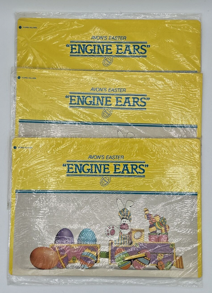 Vintage Avon Easter Engine Ears Color N' Pop Out Toy Set of 3 SKU U192