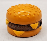 Vtg 1990 McDonald's Happy Meal Changeables Quarter Pounder With Cheese Toy U193