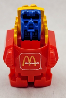 Vtg 1987 McDonald's Changeables Transformer Happy Meal Toy Red Hands French fry