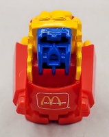 Vtg 1987 McDonald's Changeables Transformer Happy Meal Toy Red Hands French fry