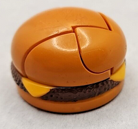 Vintage 1988 McDonalds Happy Meal Cheeseburger Transforming toy U193