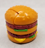 1987 McDonald's Happy Meal Toy Changeables Big Mac Robot Red Brown/Blue U193