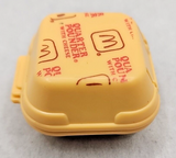 Vtg 1988 McDonalds Changeables Quarter Pounder Transformer Happy Meal Toy U193