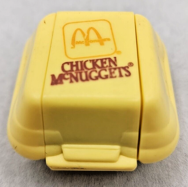 Vintage 1987 McDonald's Transformer Chicken McNugget Happy Meal Toy U193