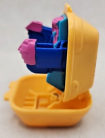 Vtg 1988 McDonalds Changeables Quarter Pounder Transformer Happy Meal Toy U193