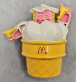 Vintage 1988 McDonald's Ice Cream Cone Transforming Happy Meal Toy   U193