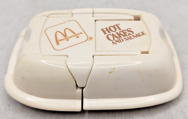 Vintage 1988 McDonalds Transformer Hot Cakes & Sausage Happy Meal Toy U193