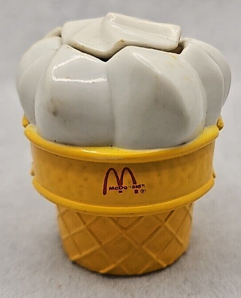 Vintage 1990 McDonalds Ice Cream Cone Changeables Happy Meal Toy U193