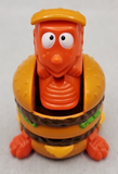 Vtg 1990 McDonald's Transforming Dino Big Mac Burger Happy Meal Toy U193