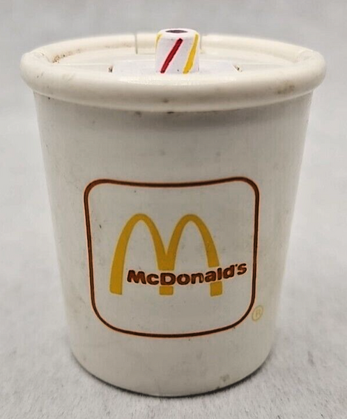 Vintage 1990 McDonald's Happy Meal Drink Shake Changeables Happy Meal Toy  U193