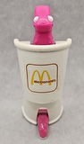 Vintage 1990 McDonald's Happy Meal Drink Shake Changeables Happy Meal Toy  U193