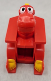 Vintage1990 McDonald's Happy Meal Box Changeable Transforming Dino Toy Kids U193