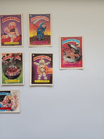 Lot of 14 Garbage Pail Kids cards/stickers as see in photos Use photos as detail and condition for item