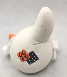 Vtg Anthropomorphic Ceramic Pipe Cleaner Shelf Sitter Halloween Gourd  U194 9