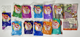 1999 McDonald's Ty Beanie Baby Happy Meal Toys Set of 11 + Paper Bag