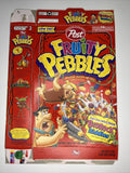 2008 Empty Fruity Pebbles Bedrock Riddles 17OZ Cereal Box SKU U198/75