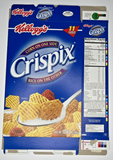 2005 Empty Kellogg's Crispix 12 OZ Cereal Box SKU U198/55