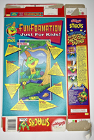 1999 Empty Kellogg's Smacks FunFormation  17.6 OZ Cereal Box SKU U198/56