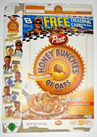 2004 Empty Honey Bunches of Oats Dale Earnhardt Jr. 16OZ Cereal Box SKU U198/61