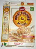 1999 Empty Honey Bunched of Oats 16OZ Cereal Box SKU U198/49