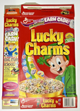 2000 Empty General Mills Lucky Charms 14 Oz Cereal Box U198/31