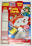 2000 Empty Lucky Charms Sparkling Rainbow Marshmallows 14 Oz Cereal Box U198/41