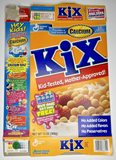 1999 Empty General Mills Kix 13OZ Cereal Box SKU U198/112