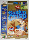 2004 Empty Post Golden Crisp 18OZ Cereal Box SKU U198/96