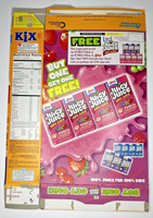 1999 Empty General Mills Kix 13OZ Cereal Box SKU U198/112