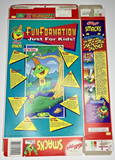 1999 Empty Kellogg's Smacks Funformation 17.6OZ Cereal Box SKU U198/94