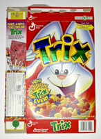 1996 Empty General Mills Best Tasting Trix 12OZ Cereal Box SKU U198/113