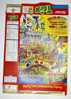 1996 Empty General Mills Best Tasting Trix 12OZ Cereal Box SKU U198/113