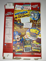 2000 Empty Cap'n Crunch CD Rom Offer 22OZ Cereal Box SKU U198/97