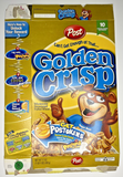 2005 Empty Post Golden Crisp Postokens 17OZ Cereal Box SKU U198/135