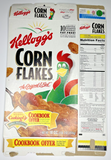 1999 Empty Kellogg's Corn Flakes 18OZ Cereal Box SKU U198/102