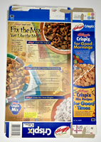 2000 Empty Kellogg's Crispix 12OZ Cereal Box SKU U198/114