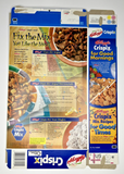 2000 Empty Kellogg's Crispix 12OZ Cereal Box SKU U198/114