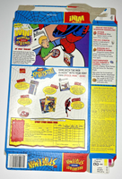 1997 Empty Marvel Spider-Man 12.5OZ Cereal Box SKU U200/363