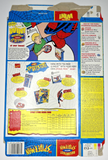 1997 Empty Marvel Spider-Man 12.5OZ Cereal Box SKU U200/360