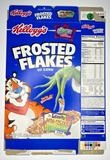 2001 Empty Frosted Flakes The Grinch Visa Offer 20OZ Cereal Box SKU U200/369